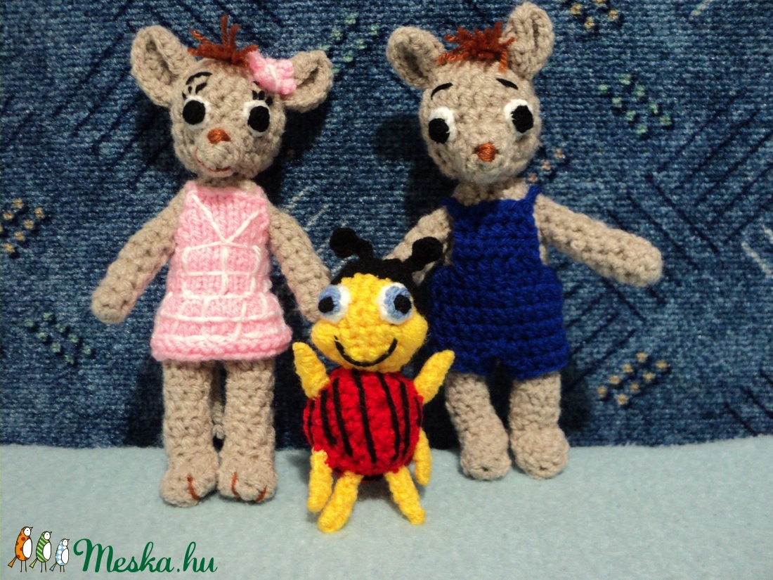  JoNaLu horgolt figurák vendeg250604 -  - Meska.hu