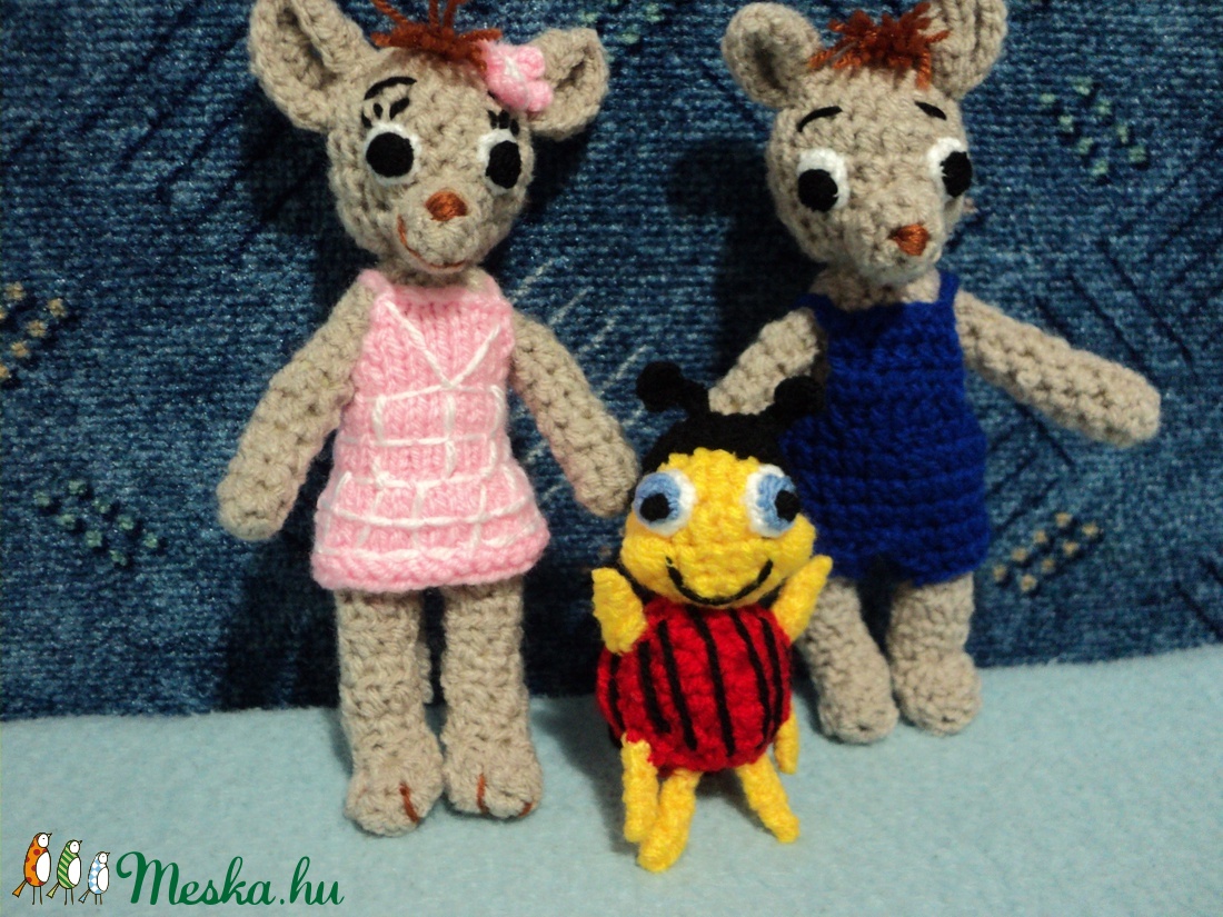  JoNaLu horgolt figurák vendeg250604 -  - Meska.hu