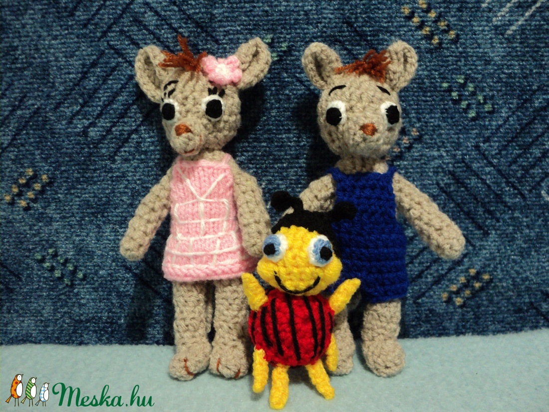  JoNaLu horgolt figurák vendeg250604 -  - Meska.hu