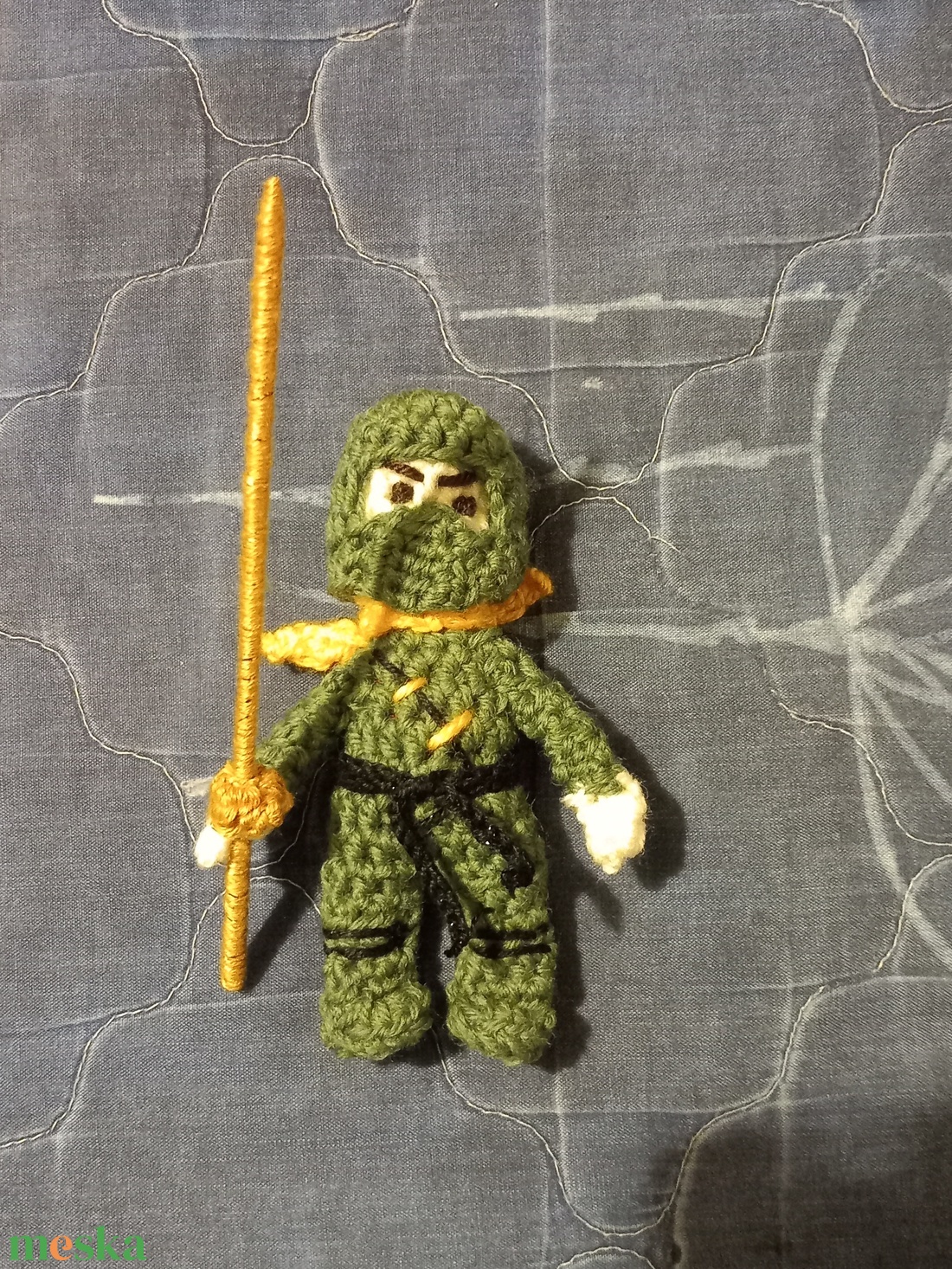 Horgolt ninja Pappkate részére - játék & sport - baba & babaház - baba - Meska.hu