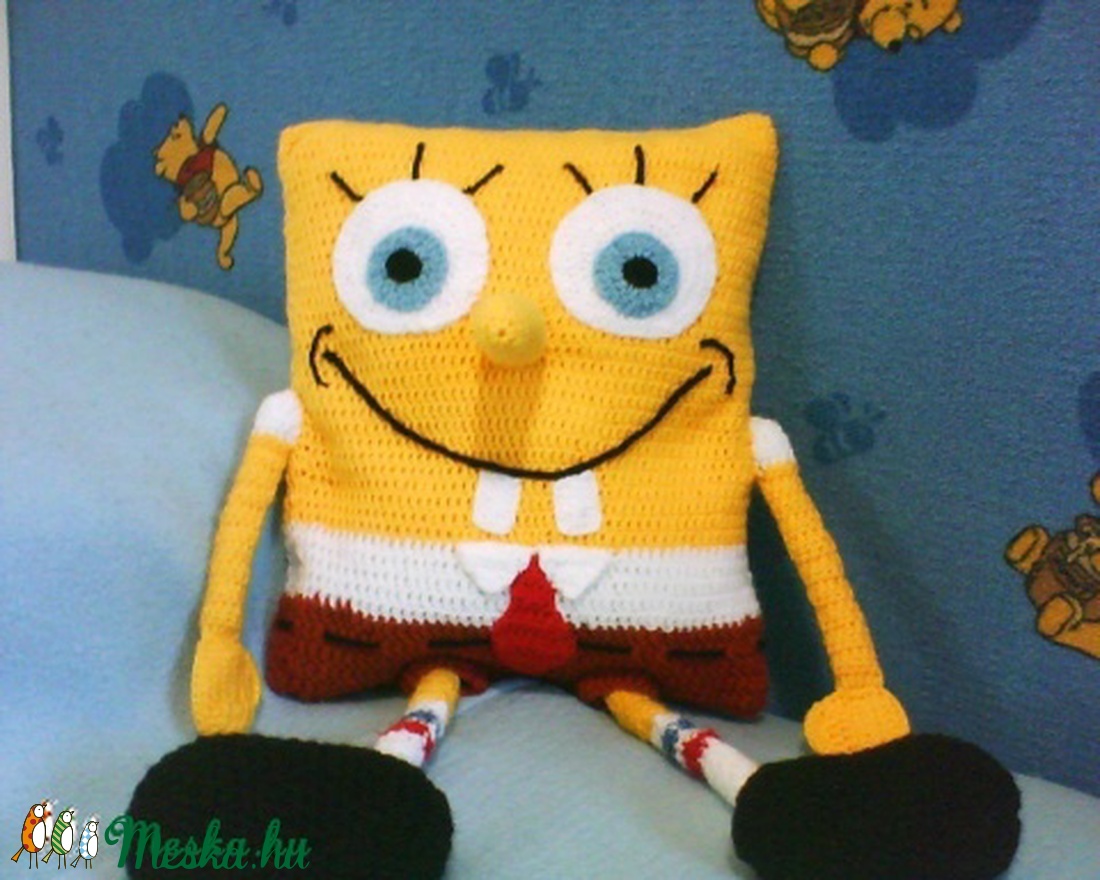 Spongyabob kispárna huzat - Rendelhető ! -  - Meska.hu