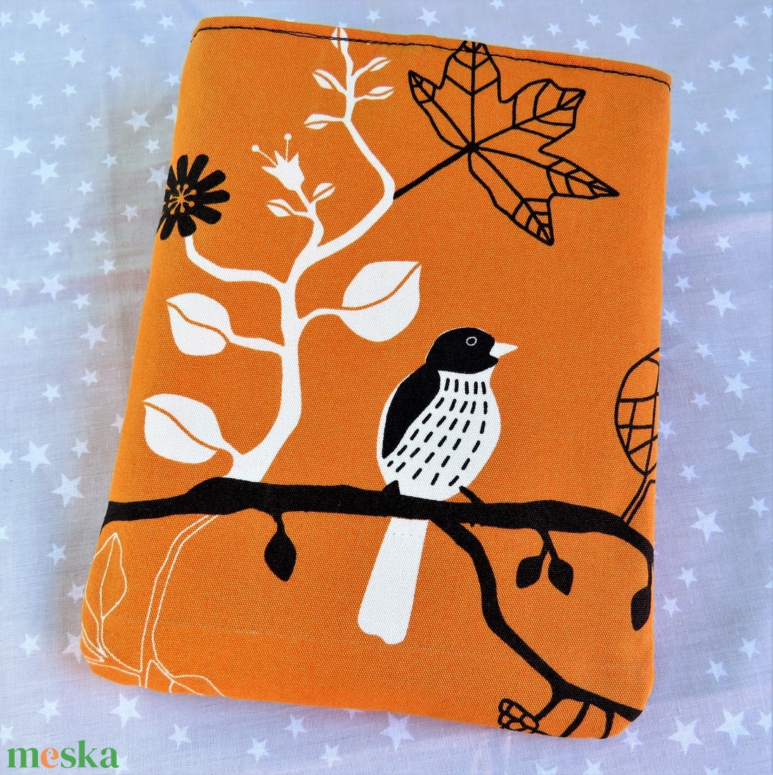 Zsebes könyvtok madár kedvelőknek - táska & tok - ebook & tablet tok - Meska.hu