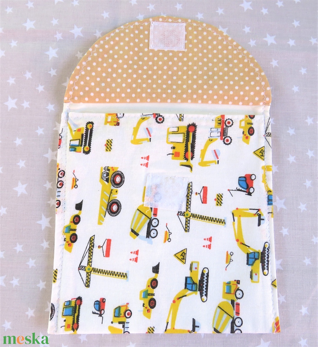 Újra szalvéta-tasak garnitúra - Munkagépes - táska & tok - uzsonna- & ebéd tartó - szendvics csomagoló - Meska.hu