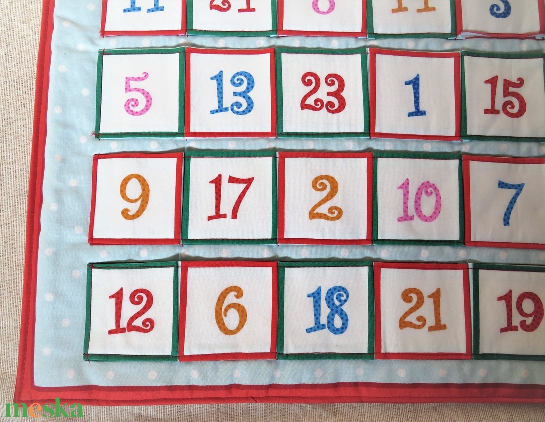 Adventi naptár Mikulással és hóemberekkel - karácsony - adventi díszek - adventi naptár - Meska.hu Adventi naptár Mikulással és hóemberekkel - karácsony - adventi díszek - adventi naptár - Meska.hu