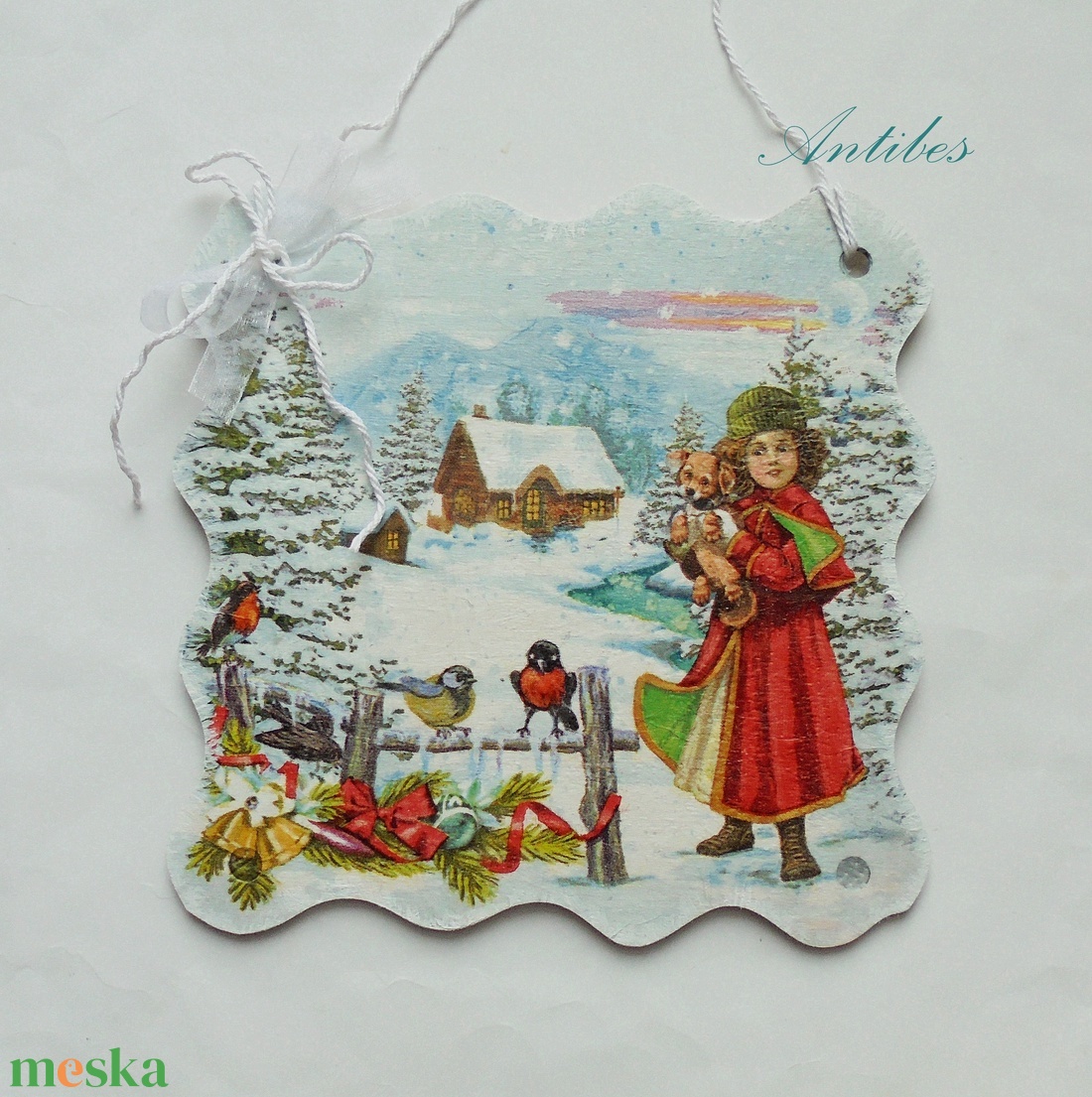Téli erdő - ajtódísz - karácsony - adventi díszek - adventi ajtódísz - Meska.hu Téli erdő - ajtódísz - karácsony - adventi díszek - adventi ajtódísz - Meska.hu
