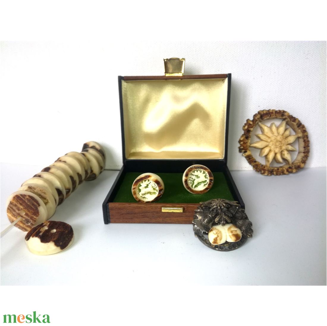 Vadász ruha kiegészítő, gomb, mandzsetta gomb, kitűző, kabát vagy kalapdísz - játék & sport - sport és kikapcsolódás - vadászat - Meska.hu