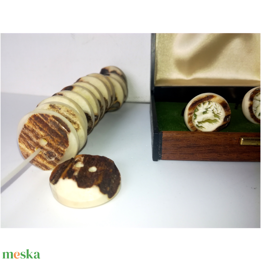 Vadász ruha kiegészítő, gomb, mandzsetta gomb, kitűző, kabát vagy kalapdísz - játék & sport - sport és kikapcsolódás - vadászat - Meska.hu