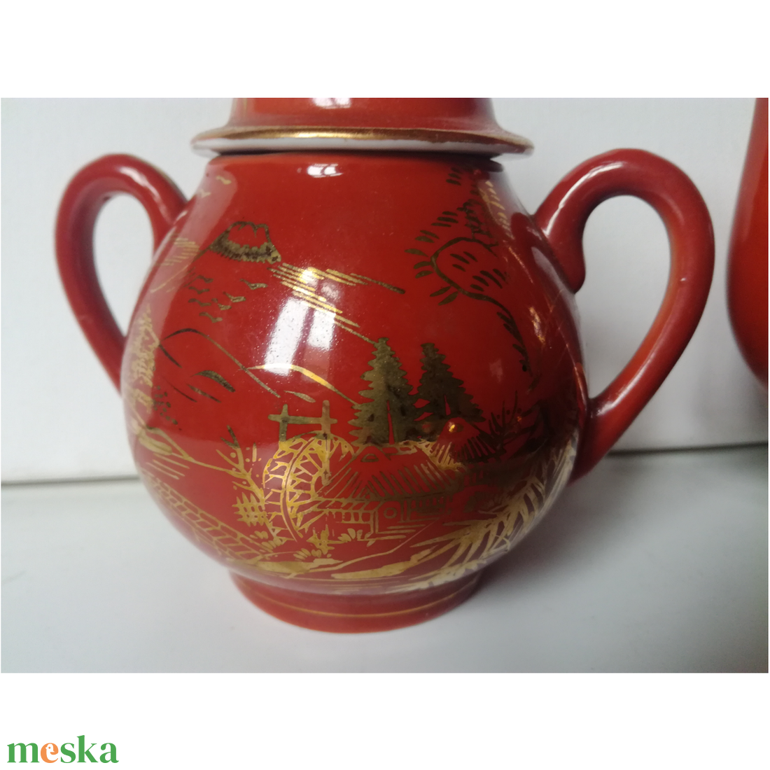 Vintage aranyozással díszített Japán teáskészlet - otthon & életmód - konyhafelszerelés, tálalás - tálalás - teás- és kávés pohár, készlet - Meska.hu Vintage aranyozással díszített Japán teáskészlet - otthon & életmód - konyhafelszerelés, tálalás - tálalás - teás- és kávés pohár, készlet - Meska.hu