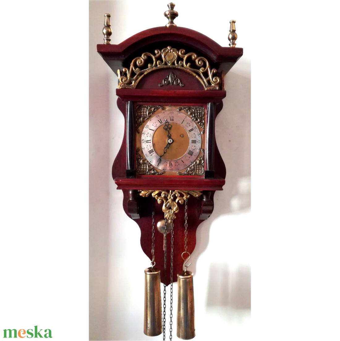 Gyönyörű Holland Sallander falióra 8 napos járatú - otthon & életmód - dekoráció - fali és függő dekoráció - falióra & óra - Meska.hu