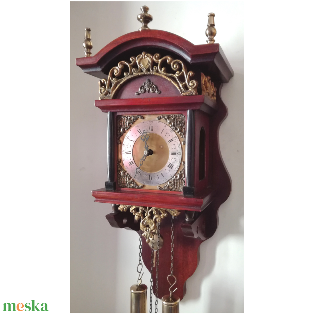 Gyönyörű Holland Sallander falióra 8 napos járatú - otthon & életmód - dekoráció - fali és függő dekoráció - falióra & óra - Meska.hu