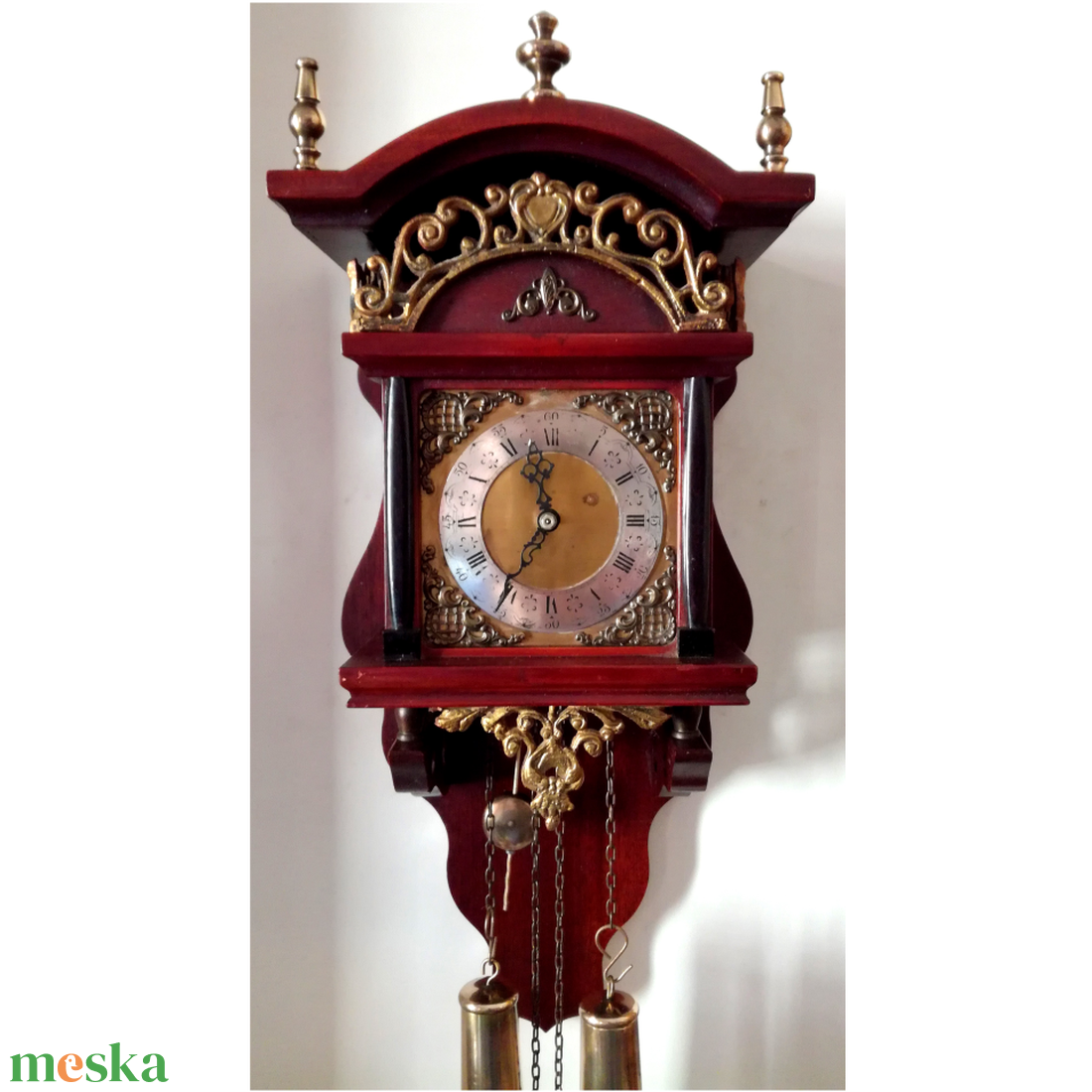 Gyönyörű Holland Sallander falióra 8 napos járatú - otthon & életmód - dekoráció - fali és függő dekoráció - falióra & óra - Meska.hu