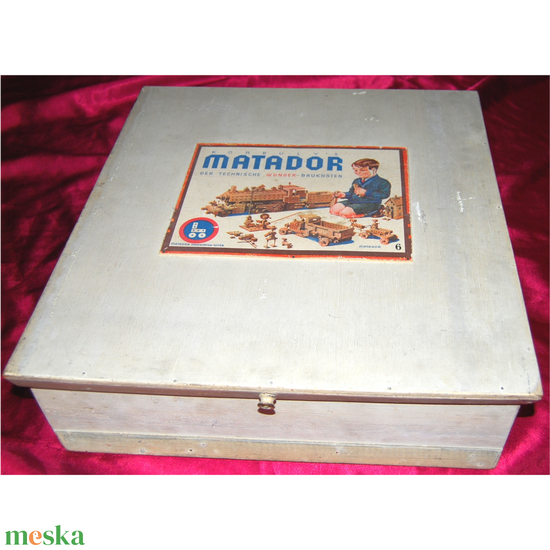 MATADOR, vintage 100 éves fa építőjáték a fémépítő játékok elődje - otthon & életmód - dekoráció - asztal és polc dekoráció - díszdoboz - Meska.hu MATADOR, vintage 100 éves fa építőjáték a fémépítő játékok elődje - otthon & életmód - dekoráció - asztal és polc dekoráció - díszdoboz - Meska.hu