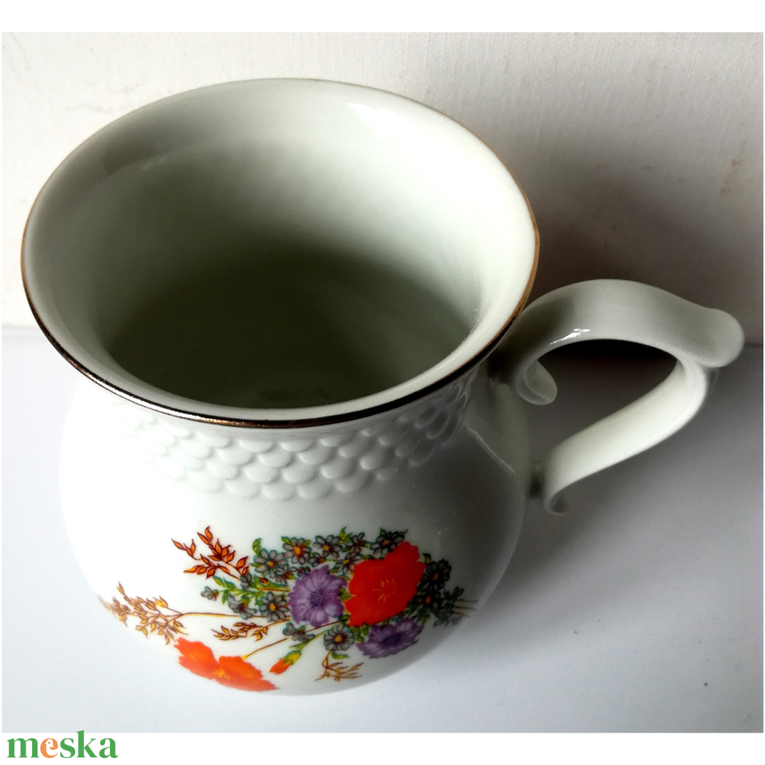 Hollóházi pocakos bögrék - otthon & életmód - konyhafelszerelés, tálalás - tálalás - bögre & csésze - Meska.hu