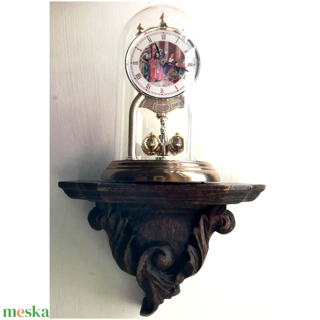 Antik faragott barokk falipolc - otthon & életmód - bútor - polc - Meska.hu