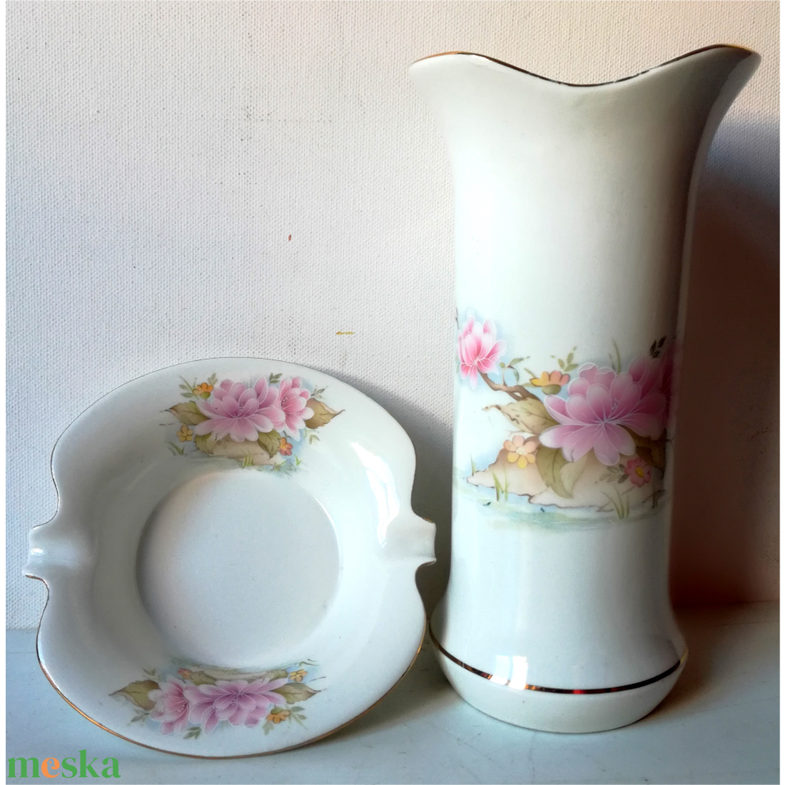 Gyönyörű Budapest porcelán hamutartó és váza - otthon & életmód - dekoráció - virágdísz és tartó - váza - Meska.hu Gyönyörű Budapest porcelán hamutartó és váza - otthon & életmód - dekoráció - virágdísz és tartó - váza - Meska.hu