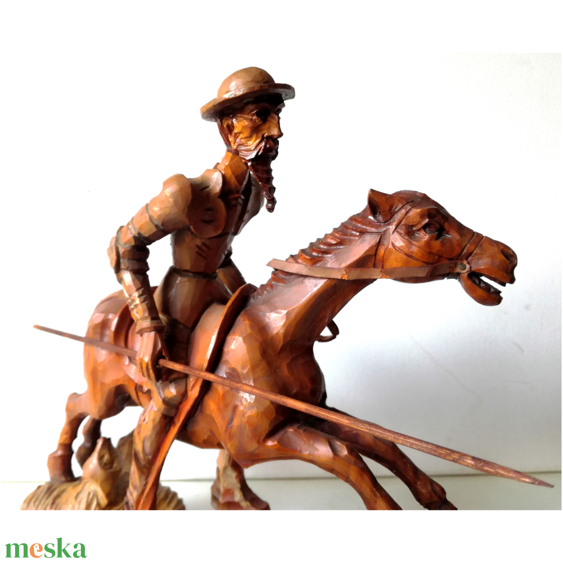 Don Quijote faragott faszobor - művészet - szobor - fa - Meska.hu Don Quijote faragott faszobor - művészet - szobor - fa - Meska.hu