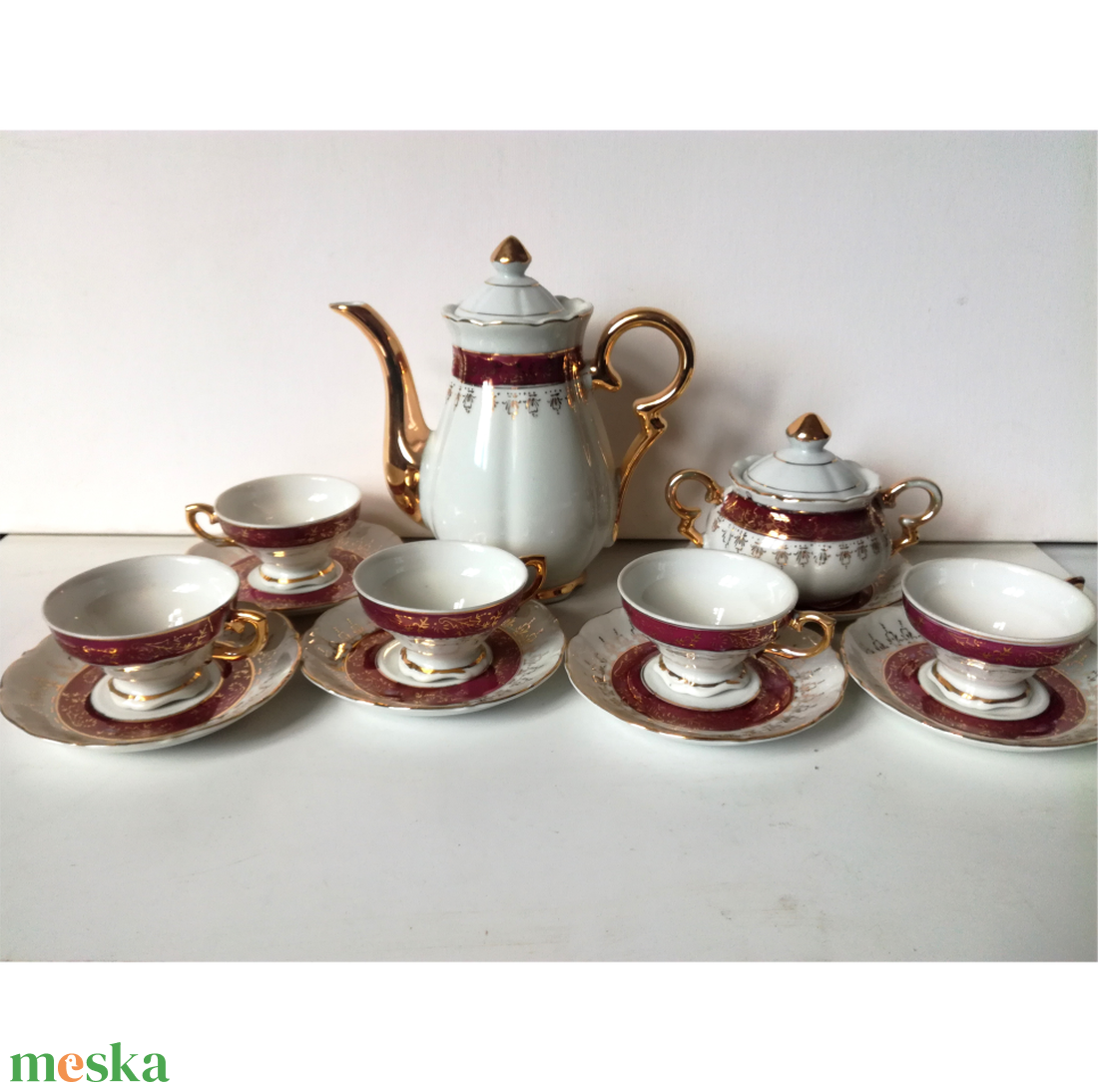 Vintage aranyozott Japán teáskészlet - otthon & életmód - konyhafelszerelés, tálalás - tálalás - teás- és kávés pohár, készlet - Meska.hu Vintage aranyozott Japán teáskészlet - otthon & életmód - konyhafelszerelés, tálalás - tálalás - teás- és kávés pohár, készlet - Meska.hu
