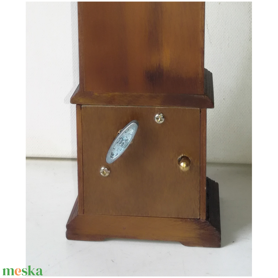 Vintage mini zenélő állóóra Bécsből - otthon & életmód - dekoráció - fali és függő dekoráció - falióra & óra - Meska.hu Vintage mini zenélő állóóra Bécsből - otthon & életmód - dekoráció - fali és függő dekoráció - falióra & óra - Meska.hu
