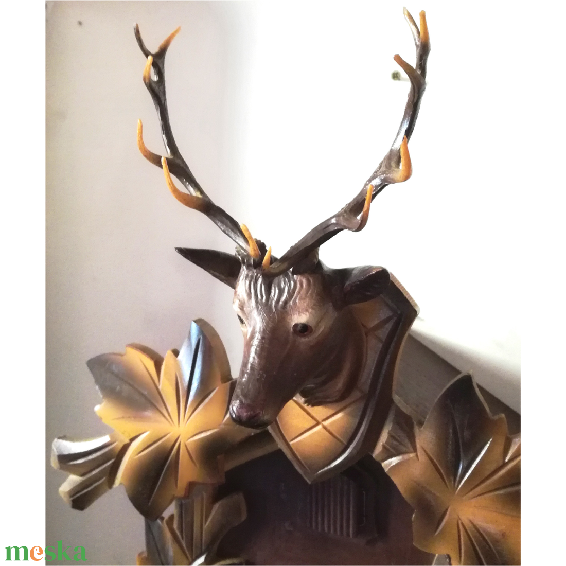 Gyönyörű faragott Schwarzwaldi kakukkos óra - otthon & életmód - dekoráció - fali és függő dekoráció - falióra & óra - Meska.hu