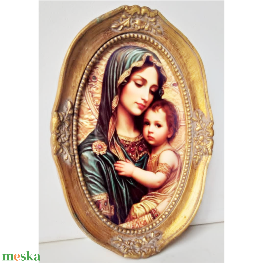 Mária és a kis Jézus, porcelán alapon arany keretben - művészet - festmény - festmény vegyes technika - Meska.hu Mária és a kis Jézus, porcelán alapon arany keretben - művészet - festmény - festmény vegyes technika - Meska.hu