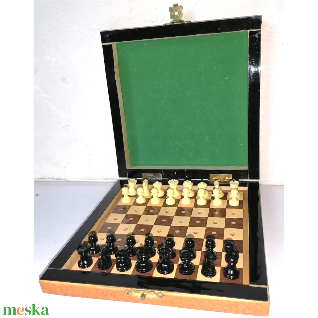 Vintage mini utazó sakk készlet - játék & sport - táblajáték és kártyajáték - sakk - Meska.hu Vintage mini utazó sakk készlet - játék & sport - táblajáték és kártyajáték - sakk - Meska.hu