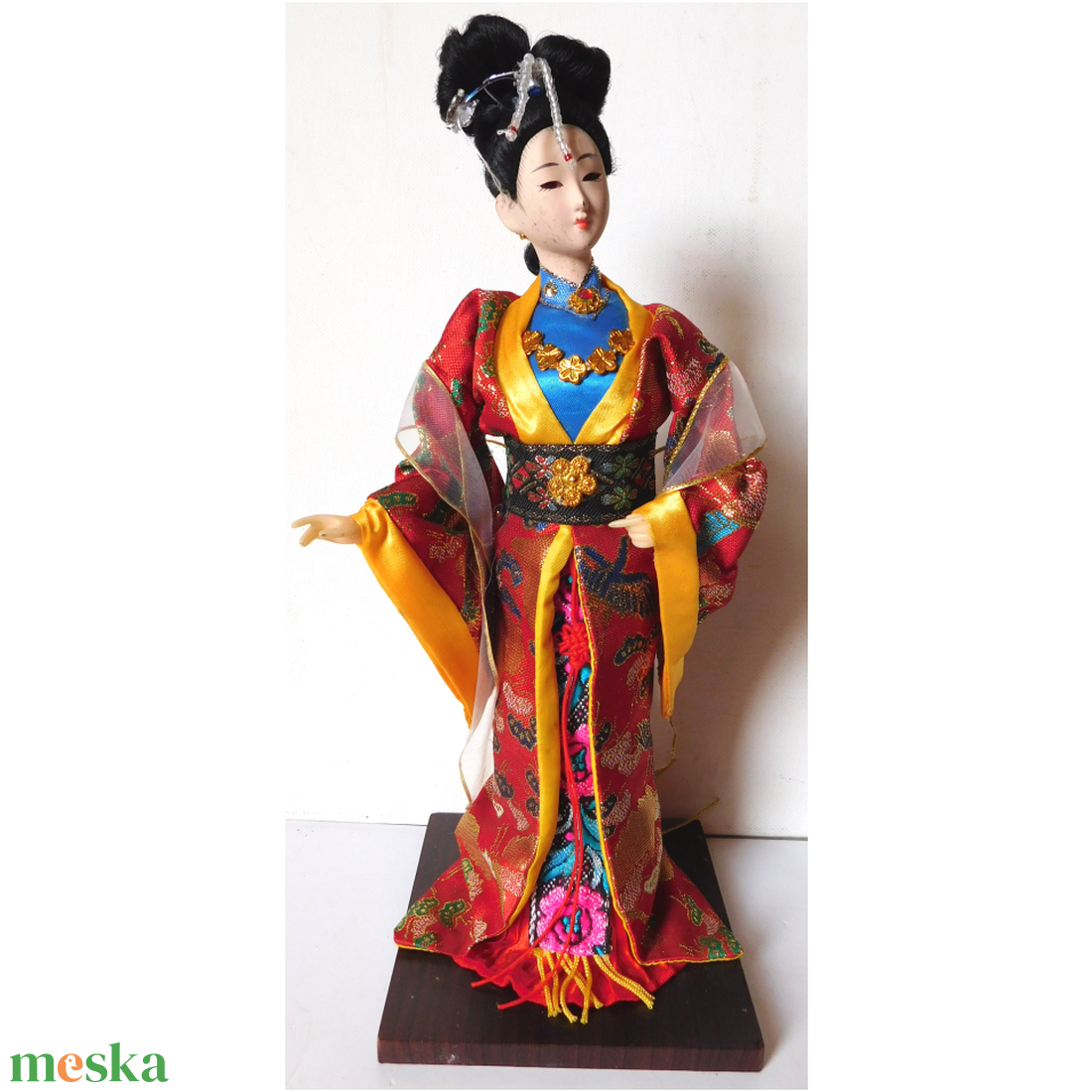 Japán gésa baba, Orian baba - játék & sport - baba & babaház - baba - Meska.hu