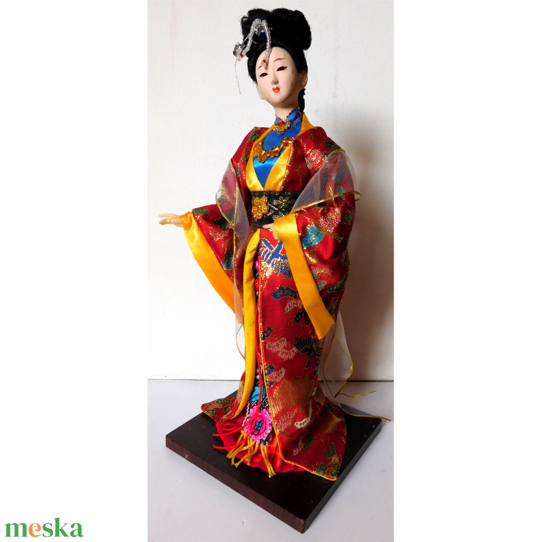 Japán gésa baba, Orian baba - játék & sport - baba & babaház - baba - Meska.hu