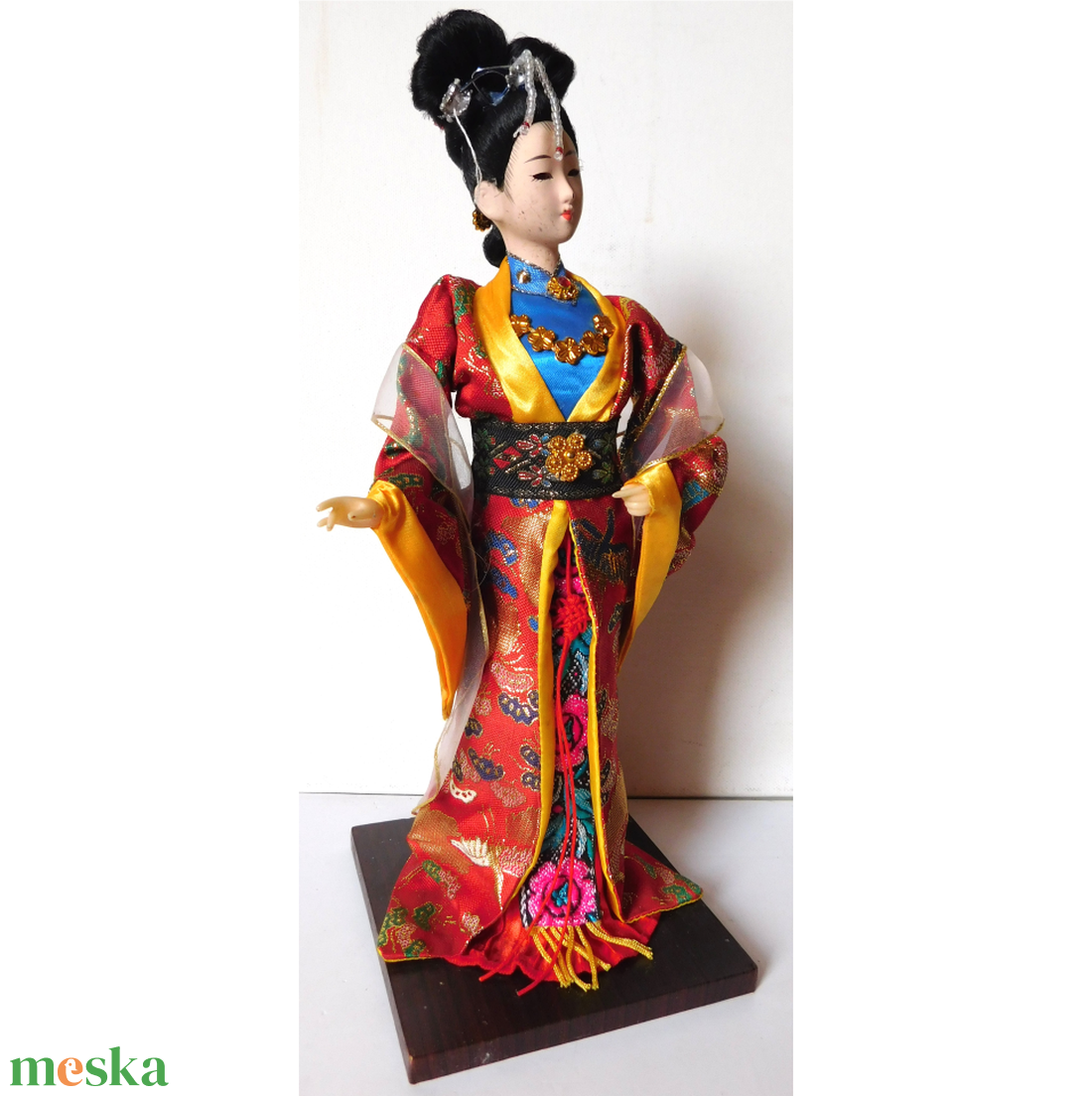 Japán gésa baba, Orian baba - játék & sport - baba & babaház - baba - Meska.hu