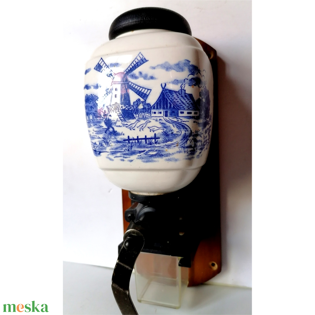 Holland delfti mintás porcelán kávédaráló - otthon & életmód - konyhafelszerelés, tálalás - konyhai tárolás - tea & kávé tárolás - Meska.hu Holland delfti mintás porcelán kávédaráló - otthon & életmód - konyhafelszerelés, tálalás - konyhai tárolás - tea & kávé tárolás - Meska.hu