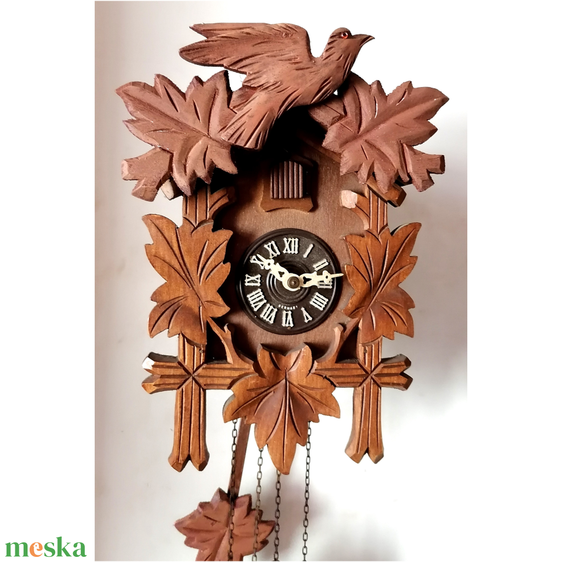 Faragott Schwarzwaldi kakukkos óra - otthon & életmód - dekoráció - fali és függő dekoráció - falióra & óra - Meska.hu Faragott Schwarzwaldi kakukkos óra - otthon & életmód - dekoráció - fali és függő dekoráció - falióra & óra - Meska.hu