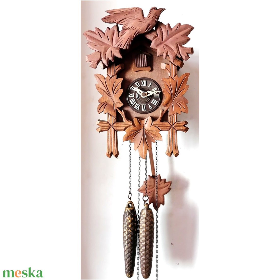 Faragott Schwarzwaldi kakukkos óra - otthon & életmód - dekoráció - fali és függő dekoráció - falióra & óra - Meska.hu Faragott Schwarzwaldi kakukkos óra - otthon & életmód - dekoráció - fali és függő dekoráció - falióra & óra - Meska.hu