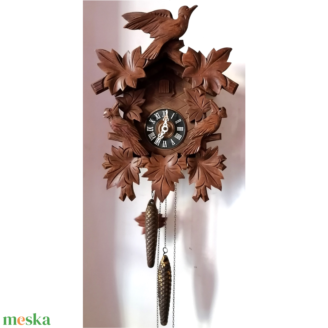 Nagyméretű Schwarzwaldi kakukkos óra - otthon & életmód - dekoráció - fali és függő dekoráció - falióra & óra - Meska.hu