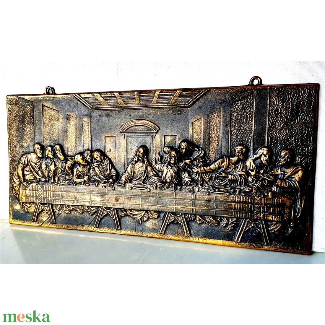 Az utolsó vacsora, dombormű - otthon & életmód - dekoráció - fali és függő dekoráció - falra akasztható dekor - Meska.hu