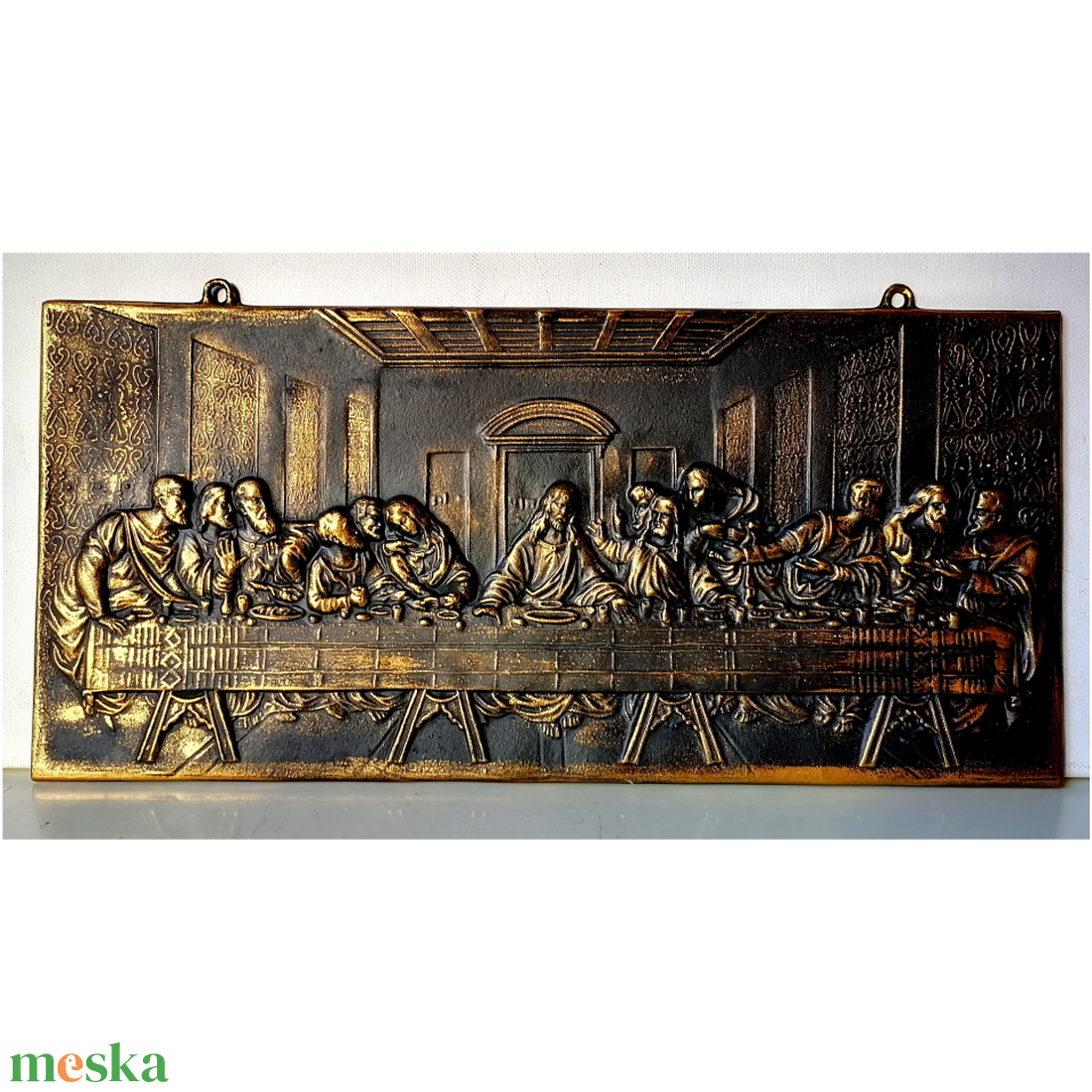 Az utolsó vacsora, dombormű - otthon & életmód - dekoráció - fali és függő dekoráció - falra akasztható dekor - Meska.hu