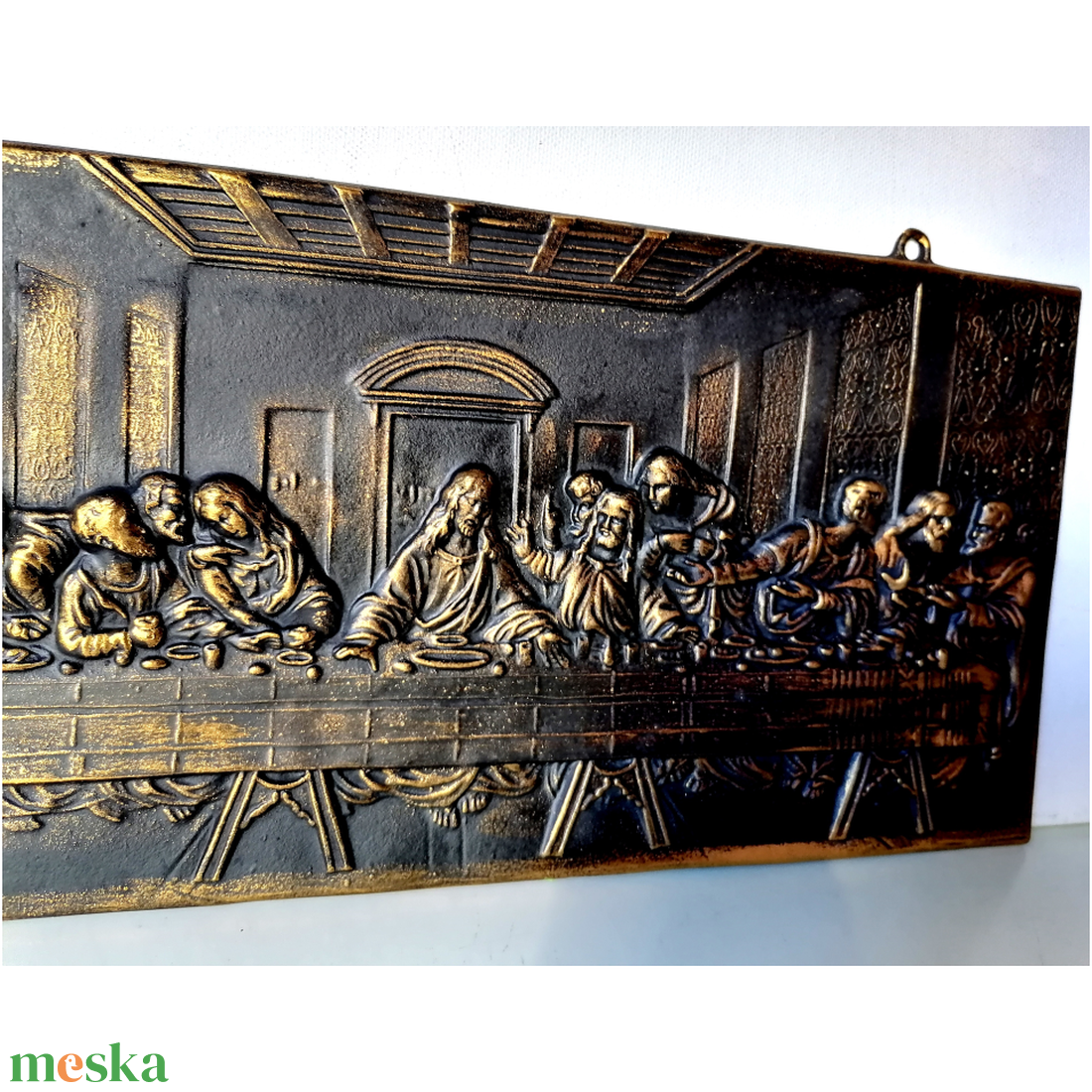 Az utolsó vacsora, dombormű - otthon & életmód - dekoráció - fali és függő dekoráció - falra akasztható dekor - Meska.hu