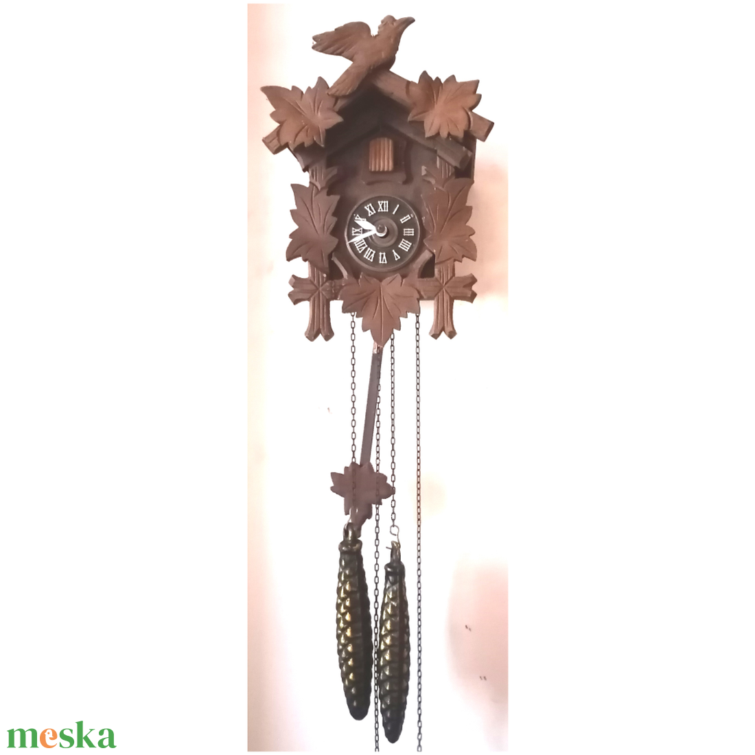 Faragott Schwarzwaldi kakukkos óra - otthon & életmód - dekoráció - fali és függő dekoráció - falióra & óra - Meska.hu