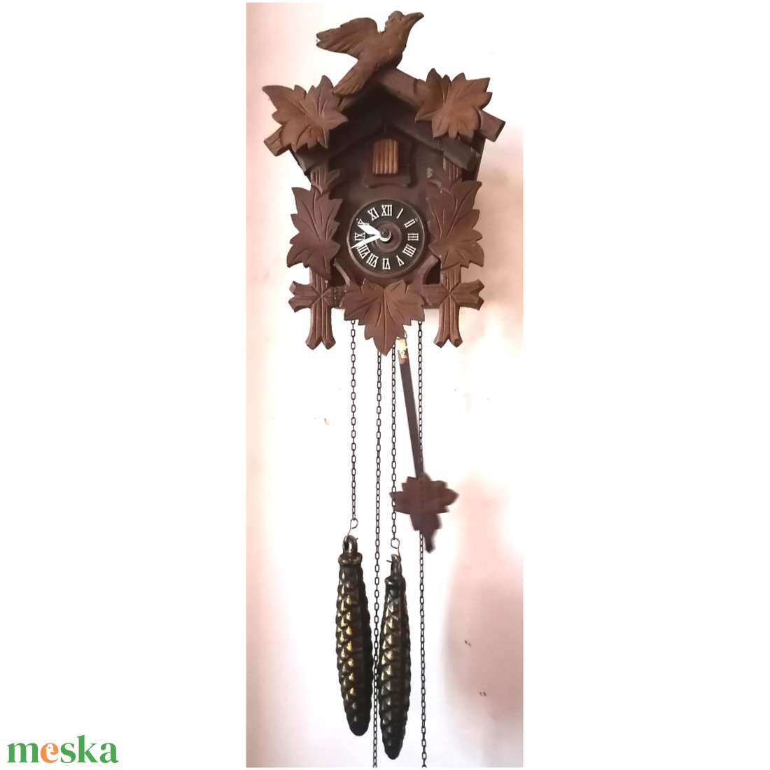 Faragott Schwarzwaldi kakukkos óra - otthon & életmód - dekoráció - fali és függő dekoráció - falióra & óra - Meska.hu
