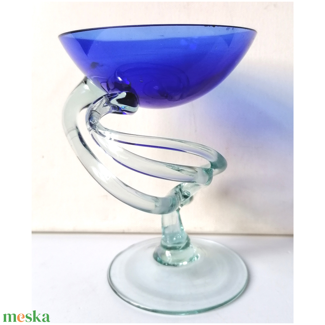 Vintage Jozefina Krosno kehely Lengyelországból - otthon & életmód - konyhafelszerelés, tálalás - tálalás - pohár - Meska.hu