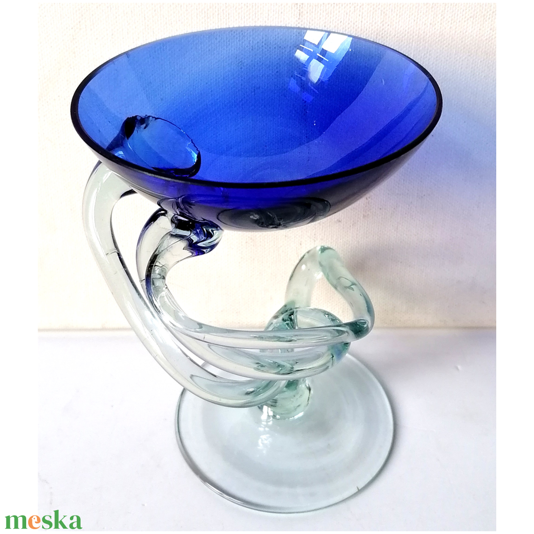 Vintage Jozefina Krosno kehely Lengyelországból - otthon & életmód - konyhafelszerelés, tálalás - tálalás - pohár - Meska.hu