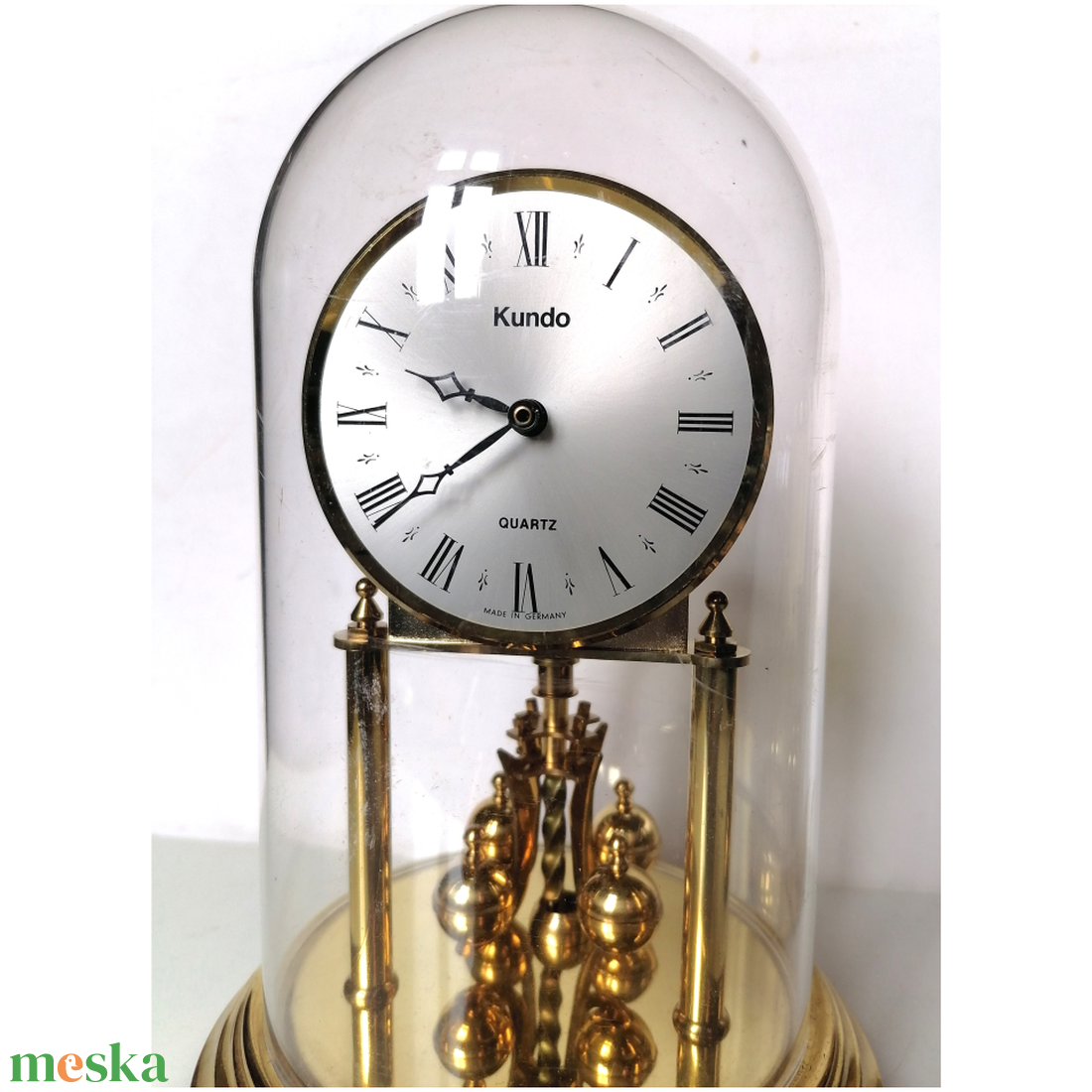 Vintage gyönyörű Kundo márkájú forgóingás óra - otthon & életmód - dekoráció - fali és függő dekoráció - falióra & óra - Meska.hu