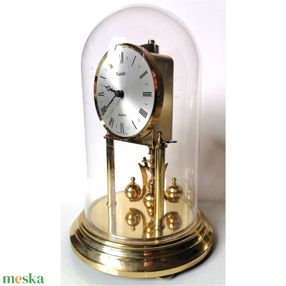Vintage gyönyörű Kundo márkájú forgóingás óra - otthon & életmód - dekoráció - fali és függő dekoráció - falióra & óra - Meska.hu
