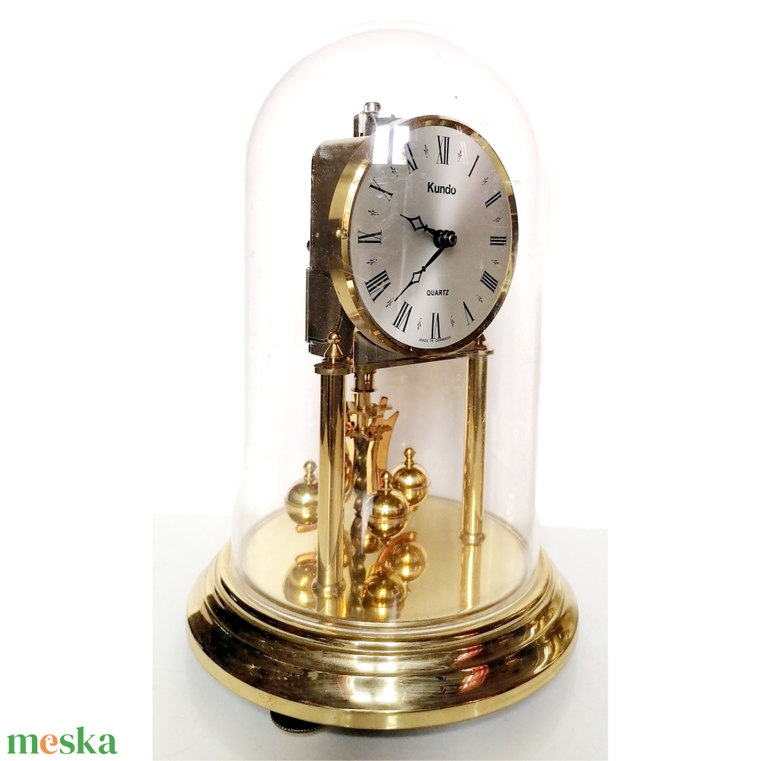 Vintage gyönyörű Kundo márkájú forgóingás óra - otthon & életmód - dekoráció - fali és függő dekoráció - falióra & óra - Meska.hu