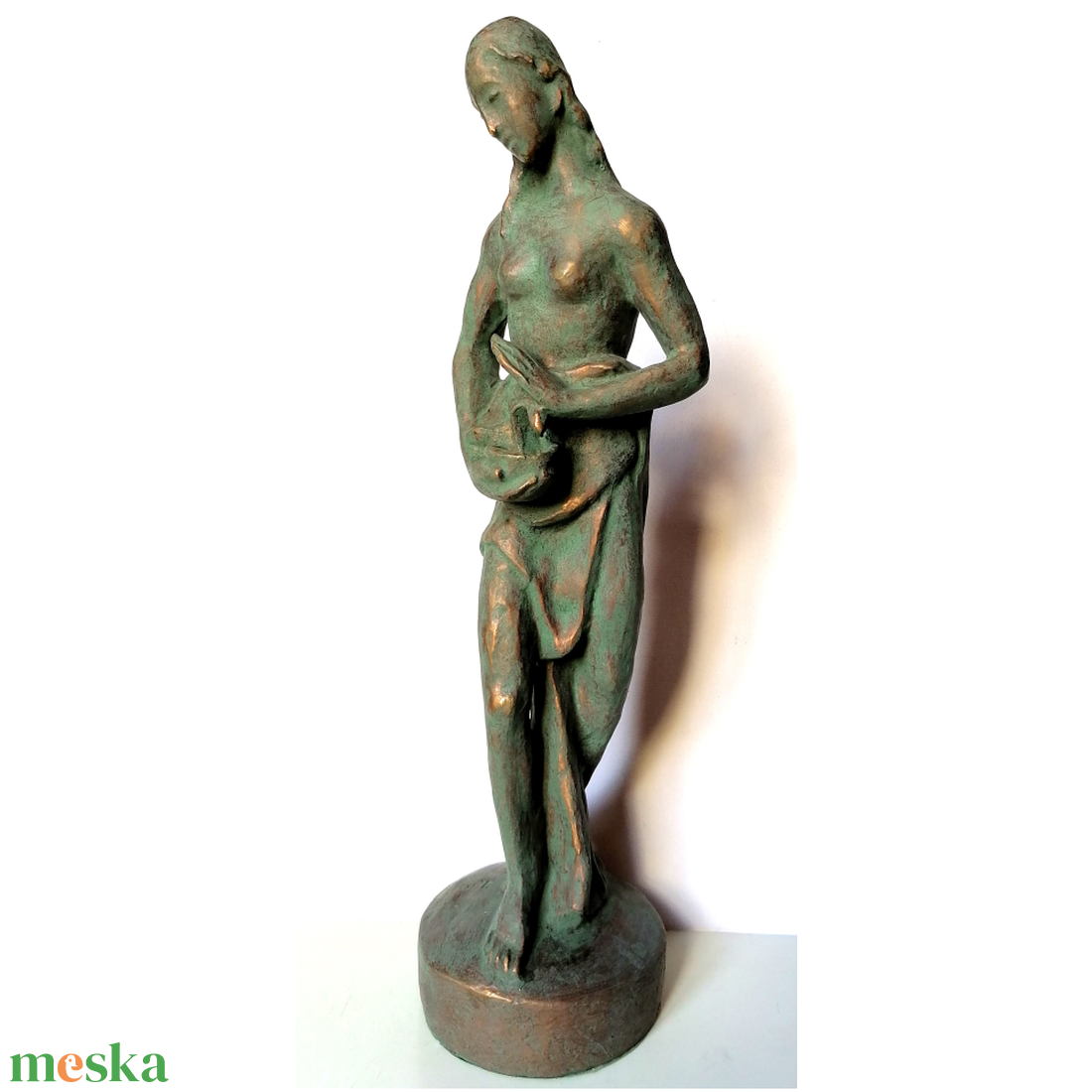 Higiénia, orvostudományi szobor - művészet - szobor - fém - Meska.hu