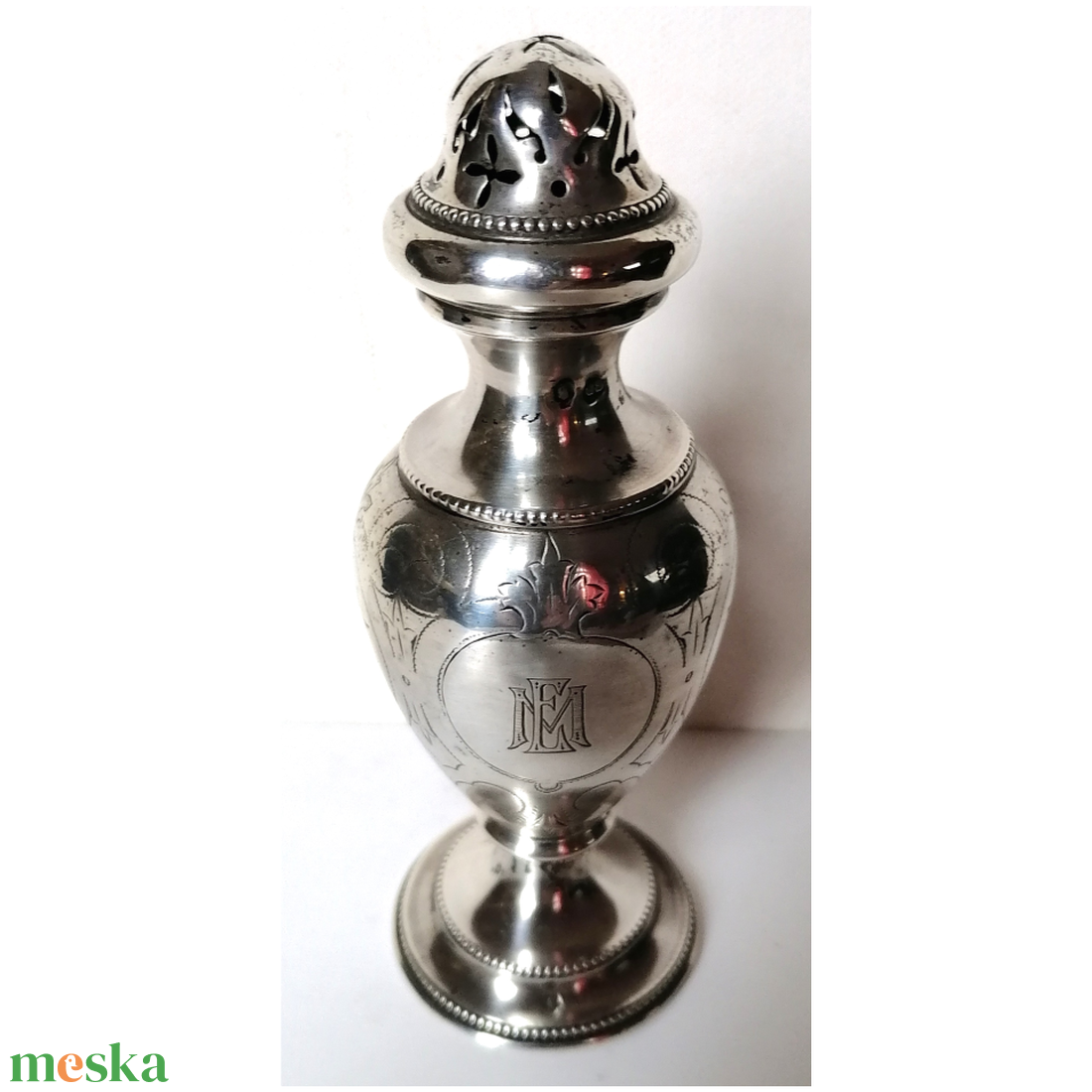 Antik 800-as ezüst füstölő tartó - otthon & életmód - dekoráció - spiritualitás - füstölő és füstölőtartó - Meska.hu