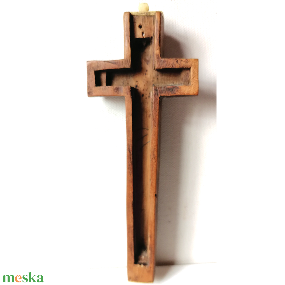 Antik 200 éves faragott kereszt - otthon & életmód - vallás - kereszt - Meska.hu