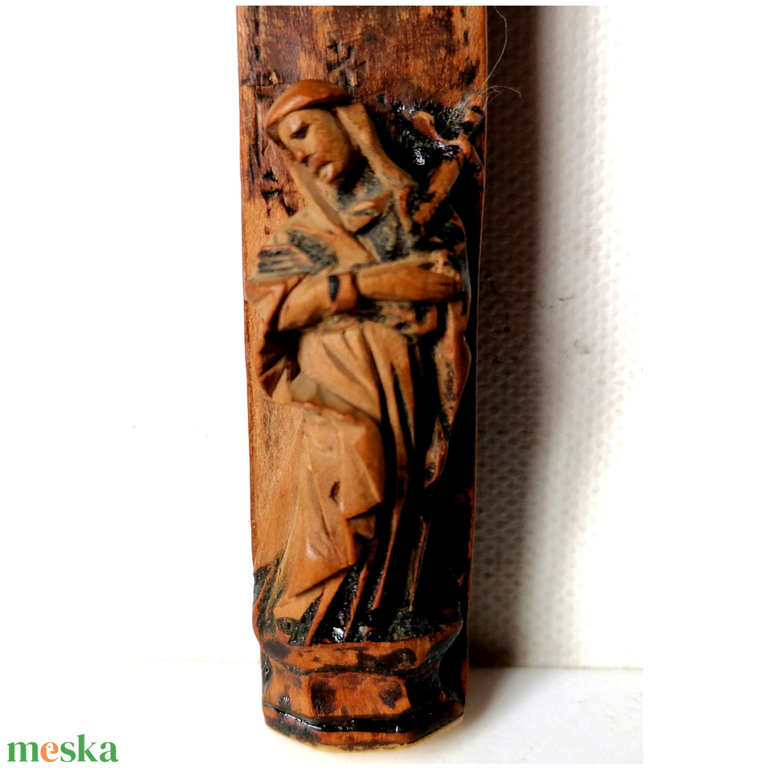 Antik 200 éves faragott kereszt - otthon & életmód - vallás - kereszt - Meska.hu