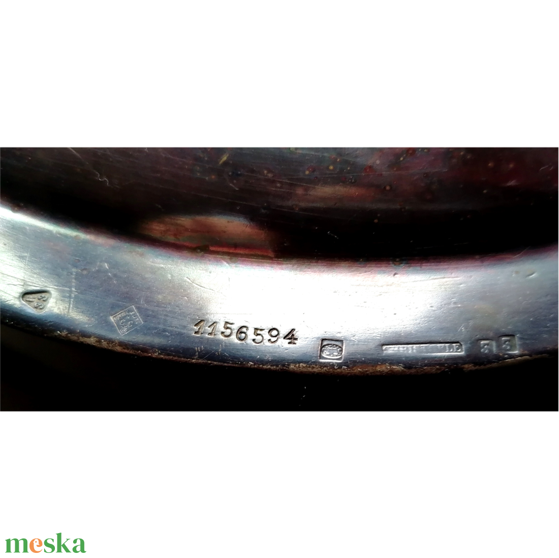 Vintage Christofle kínálótál, Palace Hotel Abbazia - otthon & életmód - konyhafelszerelés, tálalás - tálalás - kínálótál - Meska.hu