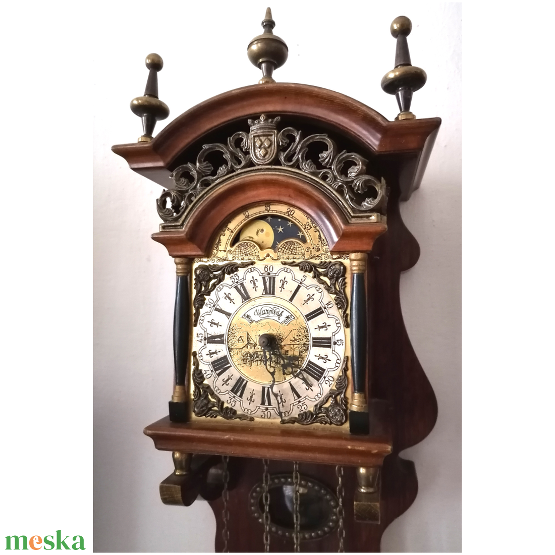 Gyönyörű Holland Sallander falióra 8 napos járatú, Warmink VUBA - otthon & életmód - dekoráció - fali és függő dekoráció - falióra & óra - Meska.hu