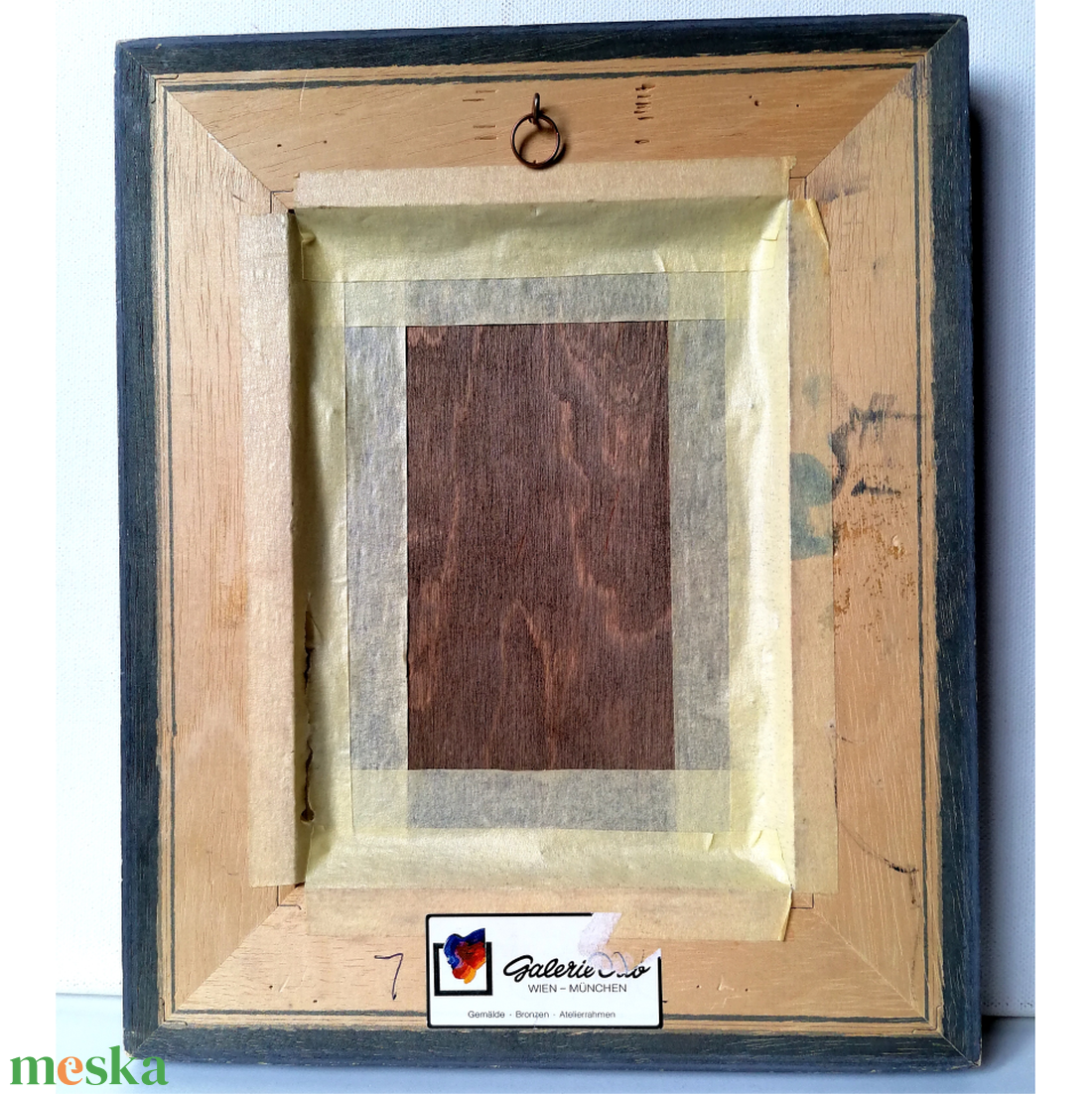 Simon: Virágcsendélet őszibarackokkal, olajfestmény - művészet - festmény - olajfestmény - Meska.hu