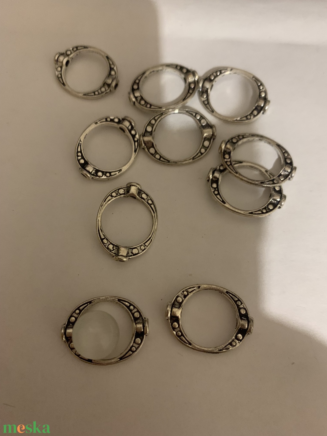 Ékszeralkatrész köztes - kellékek & szerszámok - gyöngyfűzés kellékek - fém köztesek - Meska.hu